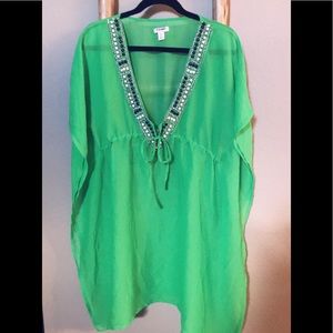 Old Navy beaded swimsuit coverup